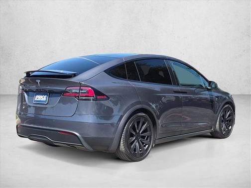 Midnight Silver Metallic 2022 Tesla Model X Dual Motor All-Wheel Drive