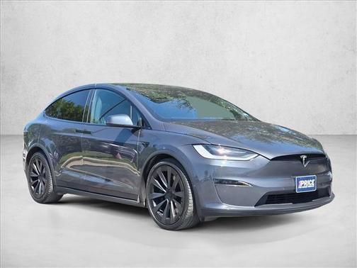 Midnight Silver Metallic 2022 Tesla Model X Dual Motor All-Wheel Drive