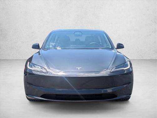 Stealth Grey 2025 Tesla Model 3 Long Range