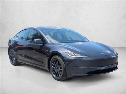 Stealth Grey 2025 Tesla Model 3 Long Range