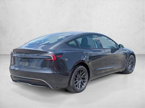 Stealth Grey 2025 Tesla Model 3 Long Range