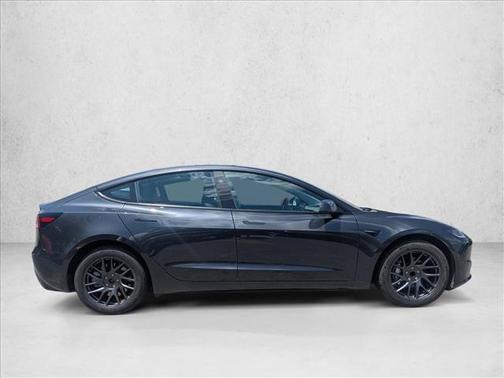 Stealth Grey 2025 Tesla Model 3 Long Range
