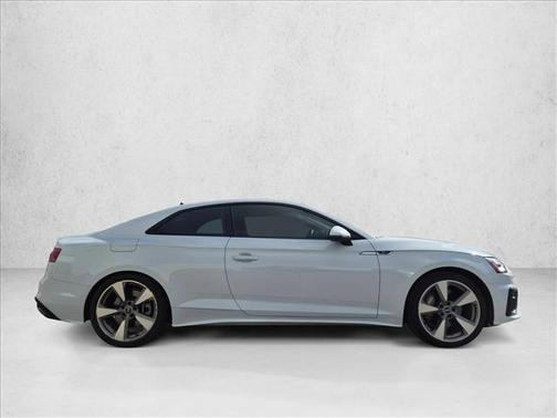 White 2021 Audi A5 45 S line Premium Plus
