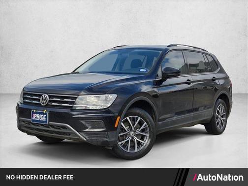 Deep Black Pearl 2021 Volkswagen Tiguan 2.0T S