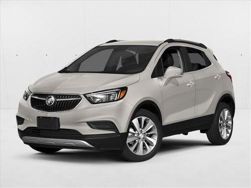White Frost Tricoat 2019 Buick Encore Preferred