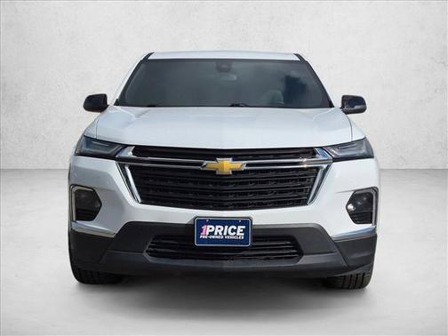 Summit White 2023 Chevrolet Traverse LS