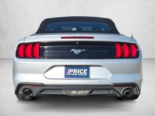 Ingot Silver Metallic 2018 Ford Mustang EcoBoost
