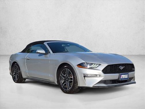 Ingot Silver Metallic 2018 Ford Mustang EcoBoost