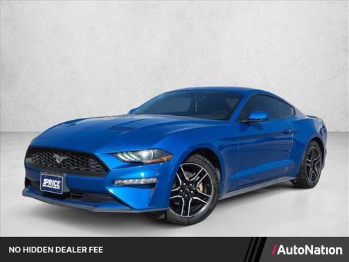 Velocity Blue Metallic 2019 Ford Mustang EcoBoost