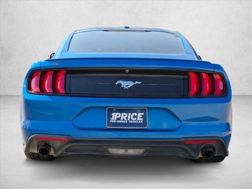 Velocity Blue Metallic 2019 Ford Mustang EcoBoost