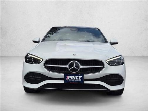 White 2022 Mercedes-Benz C-Class Sedan