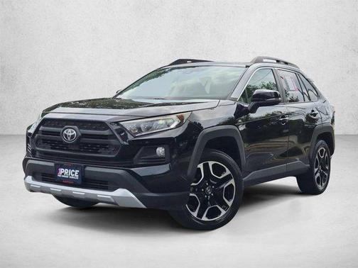 Midnight Black/Ice Edge Roof 2019 Toyota RAV4 Adventure