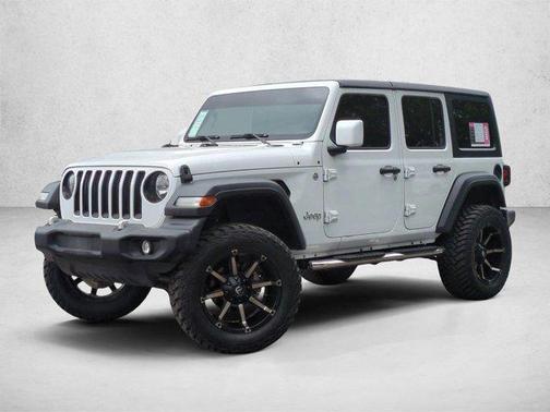 Bright White Clearcoat 2019 Jeep Wrangler Unlimited Sport