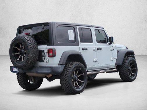 Bright White Clearcoat 2019 Jeep Wrangler Unlimited Sport