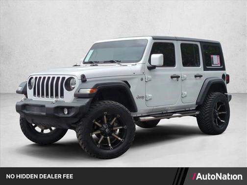 Bright White Clearcoat 2019 Jeep Wrangler Unlimited Sport