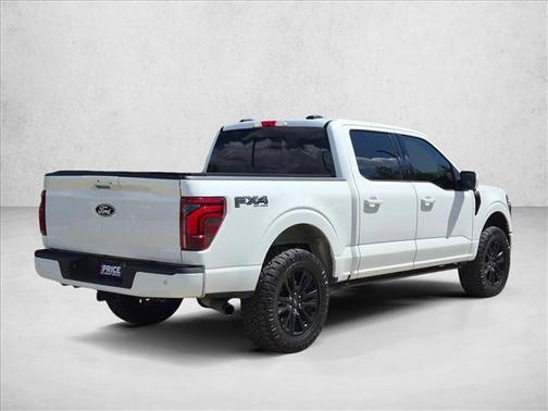 Star White Metallic Tri-Coat 2024 Ford F-150 Platinum
