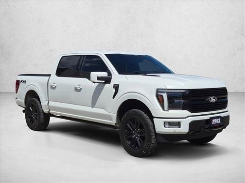 Star White Metallic Tri-Coat 2024 Ford F-150 Platinum