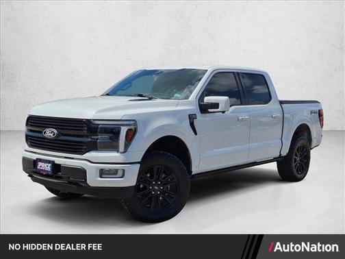Star White Metallic Tri-Coat 2024 Ford F-150 Platinum