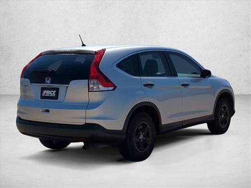 Alabaster Silver Metallic 2013 Honda CR-V LX