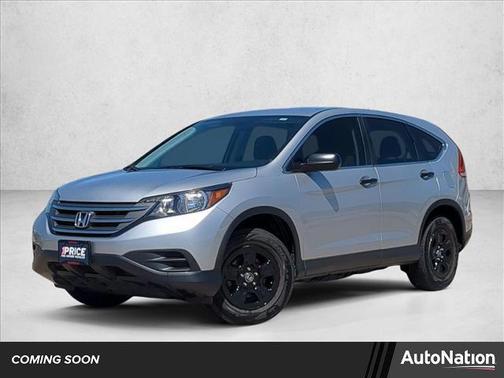 Alabaster Silver Metallic 2013 Honda CR-V LX