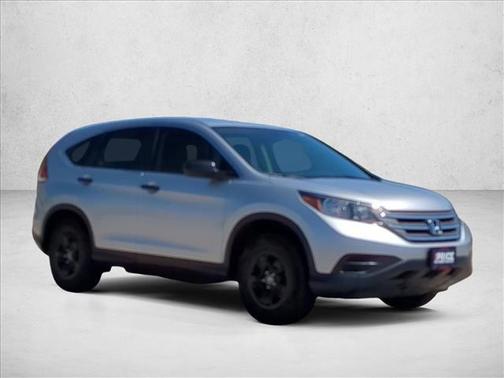 Alabaster Silver Metallic 2013 Honda CR-V LX