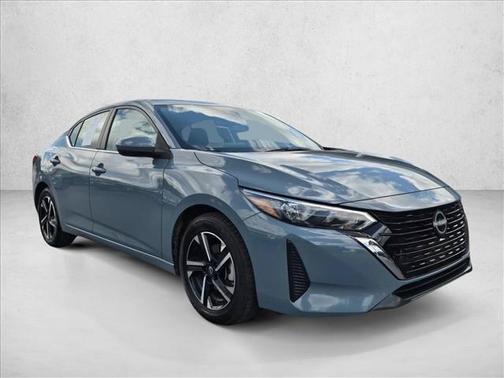 Atlantic Gray Metallic 2025 Nissan Sentra SV