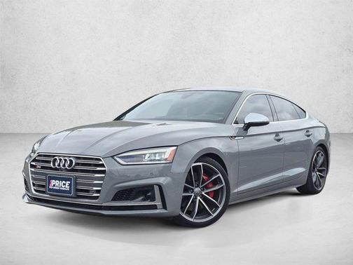 Daytona Gray Pearl E 2018 Audi S5 3.0T Prestige