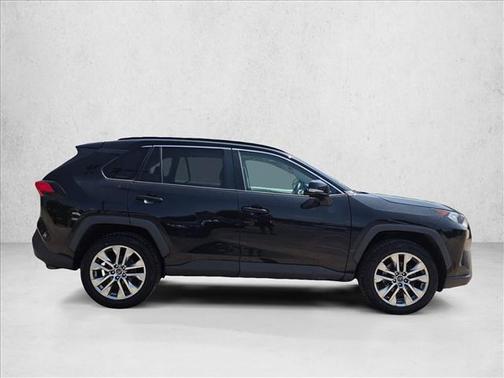 Midnight Black Metallic 2021 Toyota RAV4 XLE Premium