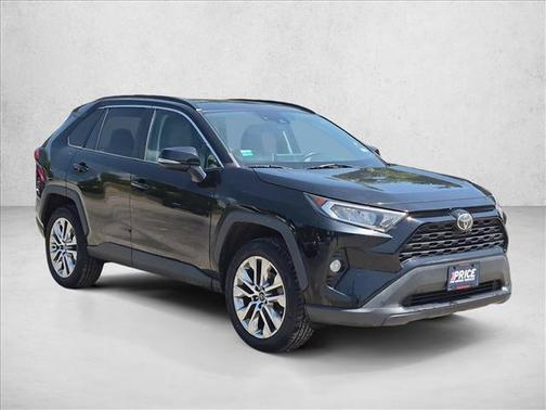 Midnight Black Metallic 2021 Toyota RAV4 XLE Premium