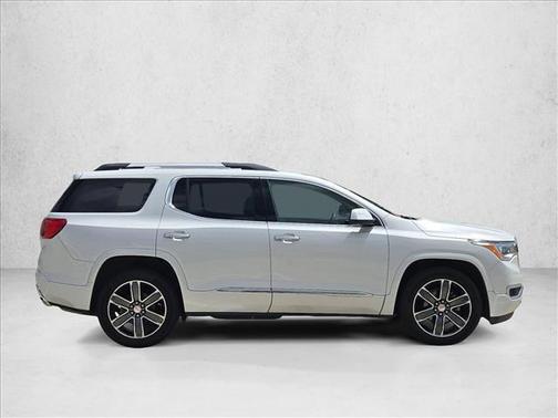 White Frost Tricoat 2017 GMC Acadia Denali