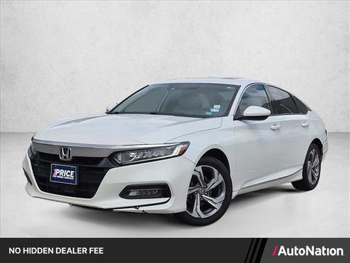 Platinum White Pearl 2018 Honda Accord EX