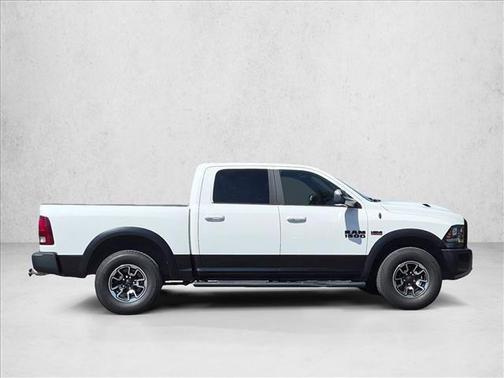 Bright White Clearcoat 2017 RAM 1500 Rebel