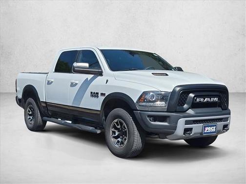 Bright White Clearcoat 2017 RAM 1500 Rebel