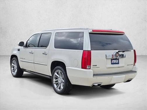 White Diamond Tricoat 2012 Cadillac Escalade ESV Platinum Edition
