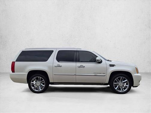 White Diamond Tricoat 2012 Cadillac Escalade ESV Platinum Edition