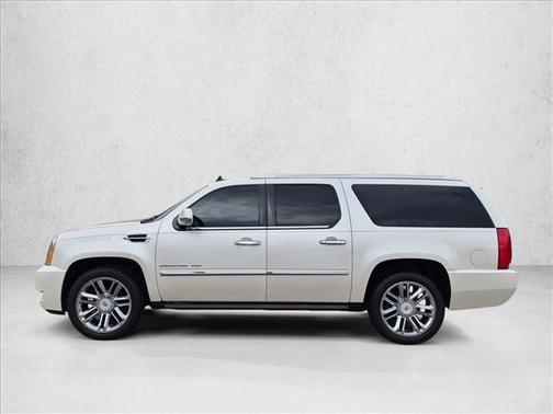 White Diamond Tricoat 2012 Cadillac Escalade ESV Platinum Edition