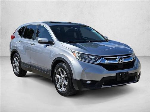 Lunar Silver Metallic 2019 Honda CR-V EX-L