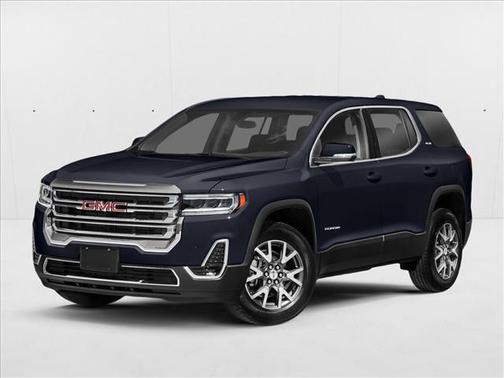 Midnight Blue Metallic 2021 GMC Acadia AWD SLT
