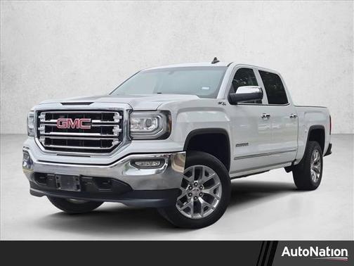 Summit White 2018 GMC Sierra 1500 SLT