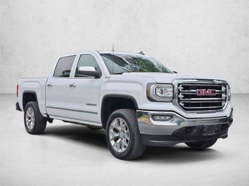 Summit White 2018 GMC Sierra 1500 SLT