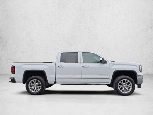 Summit White 2018 GMC Sierra 1500 SLT