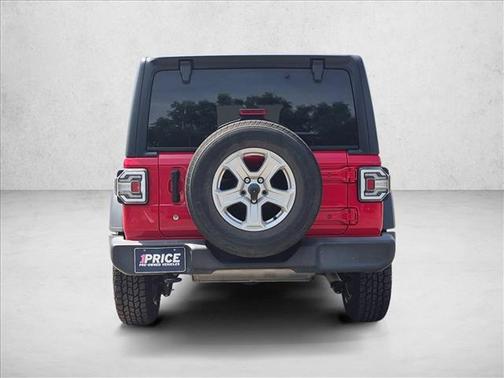 Firecracker Red Clearcoat 2018 Jeep Wrangler Unlimited Sport