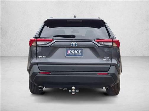 Silver/Gray 2022 Toyota RAV4 Hybrid XLE