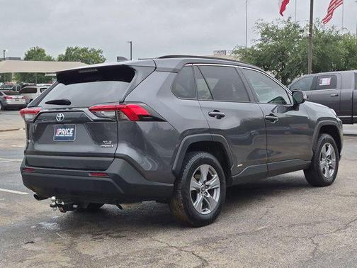Silver/Gray 2022 Toyota RAV4 Hybrid XLE