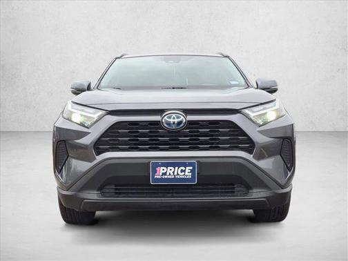 Silver/Gray 2022 Toyota RAV4 Hybrid XLE