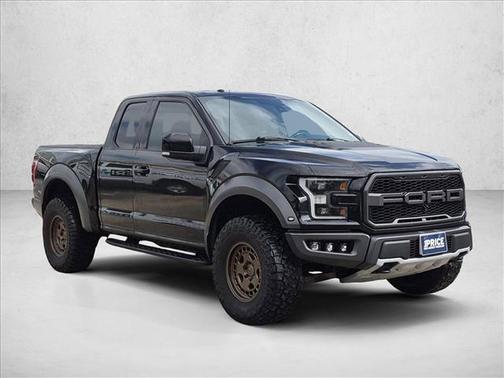 Shadow Black 2018 Ford F-150 Raptor