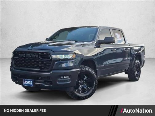 Forged Blue Metallic 2025 RAM 1500 Warlock Crew Cab 4x4 5'7' Box