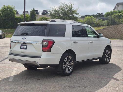 Star White Metallic Tri-Coat 2021 Ford Expedition Limited