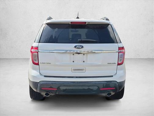 White Platinum Metallic Tri-Coat 2014 Ford Explorer Limited