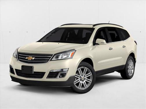 White Diamond Tricoat 2014 Chevrolet Traverse 1LT